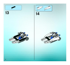 LEGO 5980 instructions page 8 – build guide