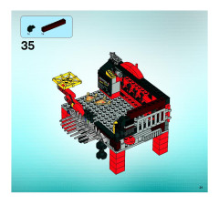 LEGO 5980 instructions page 21 – build guide
