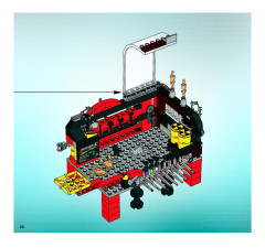 LEGO 5980 instructions page 28 – build guide