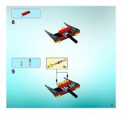 LEGO 5980 instructions page 33 – build guide