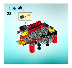 LEGO 5980 instructions page 9 – build guide