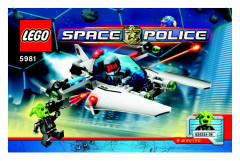 LEGO 5981 instructions page 1 – build guide
