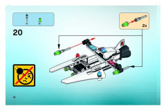LEGO 5981 instructions page 18 – build guide