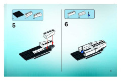 LEGO 5981 instructions page 5 – build guide