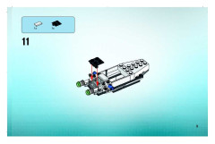 LEGO 5981 instructions page 9 – build guide