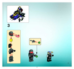 LEGO 5982 instructions page 3 – build guide