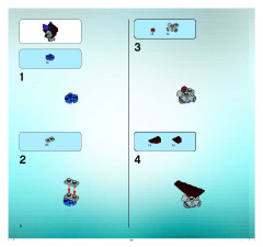 LEGO 5982 instructions page 4 – build guide