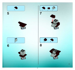 LEGO 5982 instructions page 5 – build guide