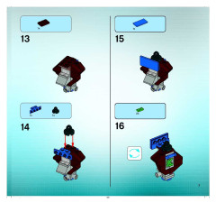 LEGO 5982 instructions page 7 – build guide