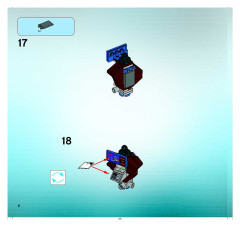 LEGO 5982 instructions page 8 – build guide
