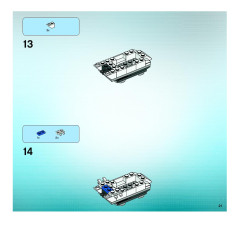 LEGO 5983 instructions page 21 – build guide