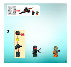 LEGO 5983 instructions page 3 – build guide