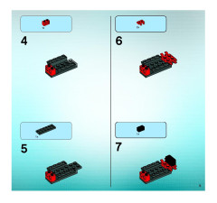 LEGO 5983 instructions page 5 – build guide