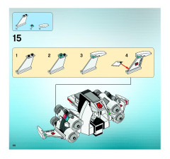 LEGO 5983 instructions page 68 – build guide
