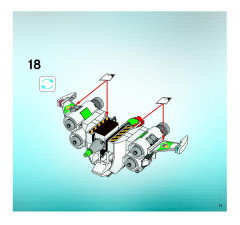 LEGO 5983 instructions page 71 – build guide