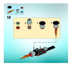 LEGO 5983 instructions page 9 – build guide
