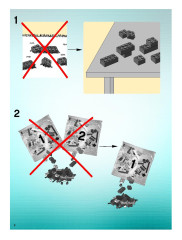 LEGO 5984 instructions page 2 – build guide