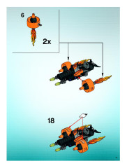 LEGO 5985 instructions page 17 – build guide