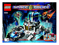LEGO 5985 instructions page 1 – build guide