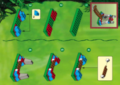 LEGO 5986 instructions page 28 – build guide