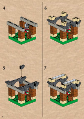 LEGO 5987 instructions page 28 – build guide