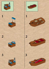 LEGO 5987 instructions page 3 – build guide