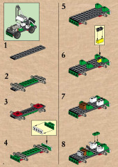 LEGO 5987 instructions page 4 – build guide