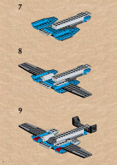 LEGO 5987 instructions page 8 – build guide