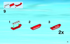 LEGO 60001 instructions page 15 – build guide