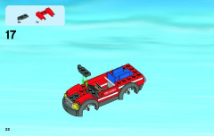 LEGO 60001 instructions page 22 – build guide