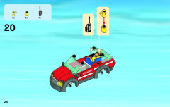 LEGO 60001 instructions page 24 – build guide