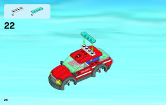 LEGO 60001 instructions page 26 – build guide