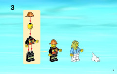 LEGO 60001 instructions page 3 – build guide