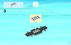 LEGO 60001 instructions page 7 – build guide