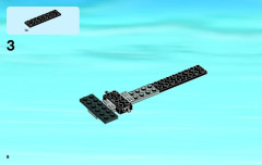 LEGO 60002 instructions page 8 – build guide