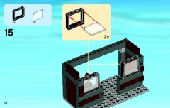LEGO 60003 instructions page 16 – build guide