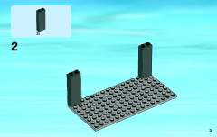 LEGO 60003 instructions page 3 – build guide