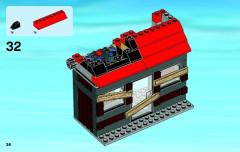 LEGO 60003 instructions page 36 – build guide