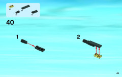 LEGO 60003 instructions page 45 – build guide