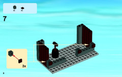 LEGO 60003 instructions page 8 – build guide