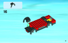 LEGO 60003 instructions page 21 – build guide