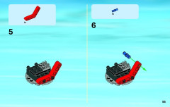 LEGO 60003 instructions page 55 – build guide