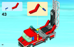 LEGO 60003 instructions page 62 – build guide