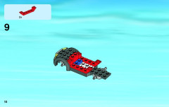 LEGO 60004 instructions page 10 – build guide