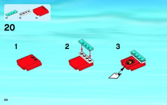 LEGO 60004 instructions page 20 – build guide