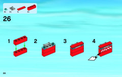 LEGO 60004 instructions page 26 – build guide