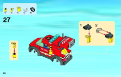 LEGO 60004 instructions page 28 – build guide