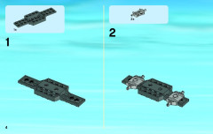 LEGO 60004 instructions page 4 – build guide