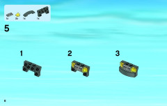 LEGO 60004 instructions page 6 – build guide