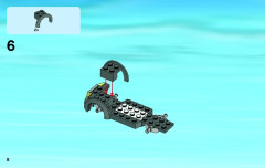 LEGO 60004 instructions page 8 – build guide